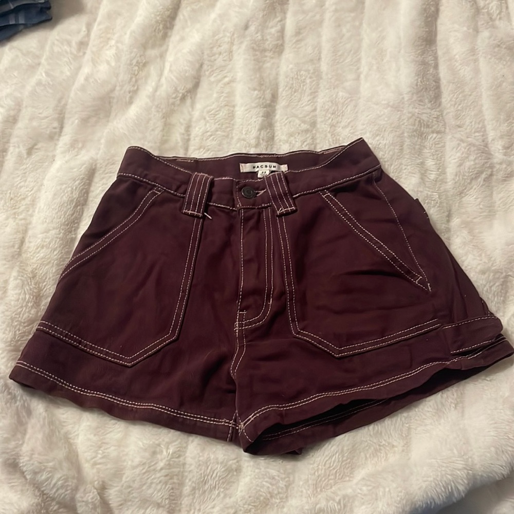 PACSUN JEAN SHORTS. CARPENTER SHORTS SIZE 23